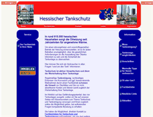 Tablet Screenshot of hessischer-tankschutz.de